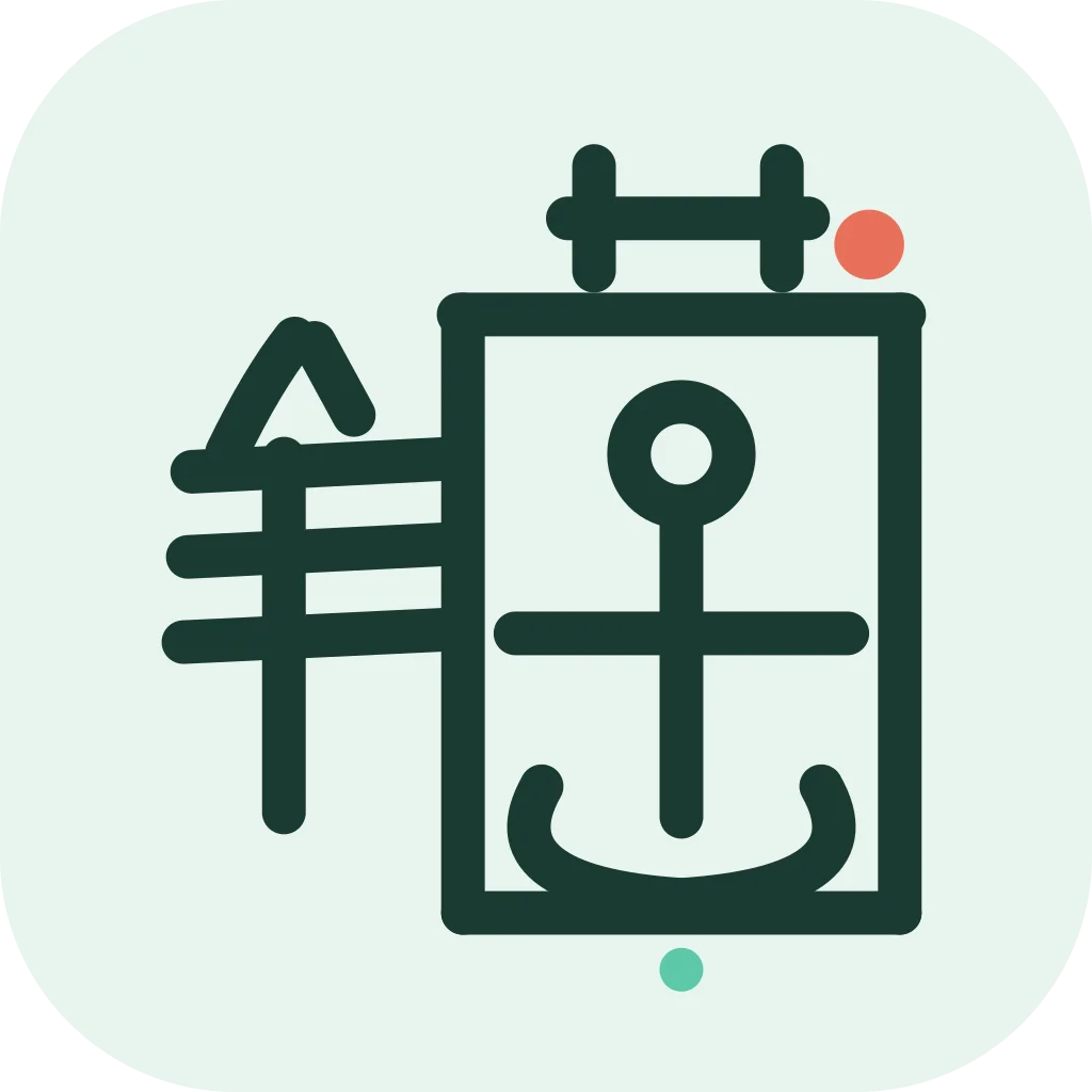 锚一锚 Logo